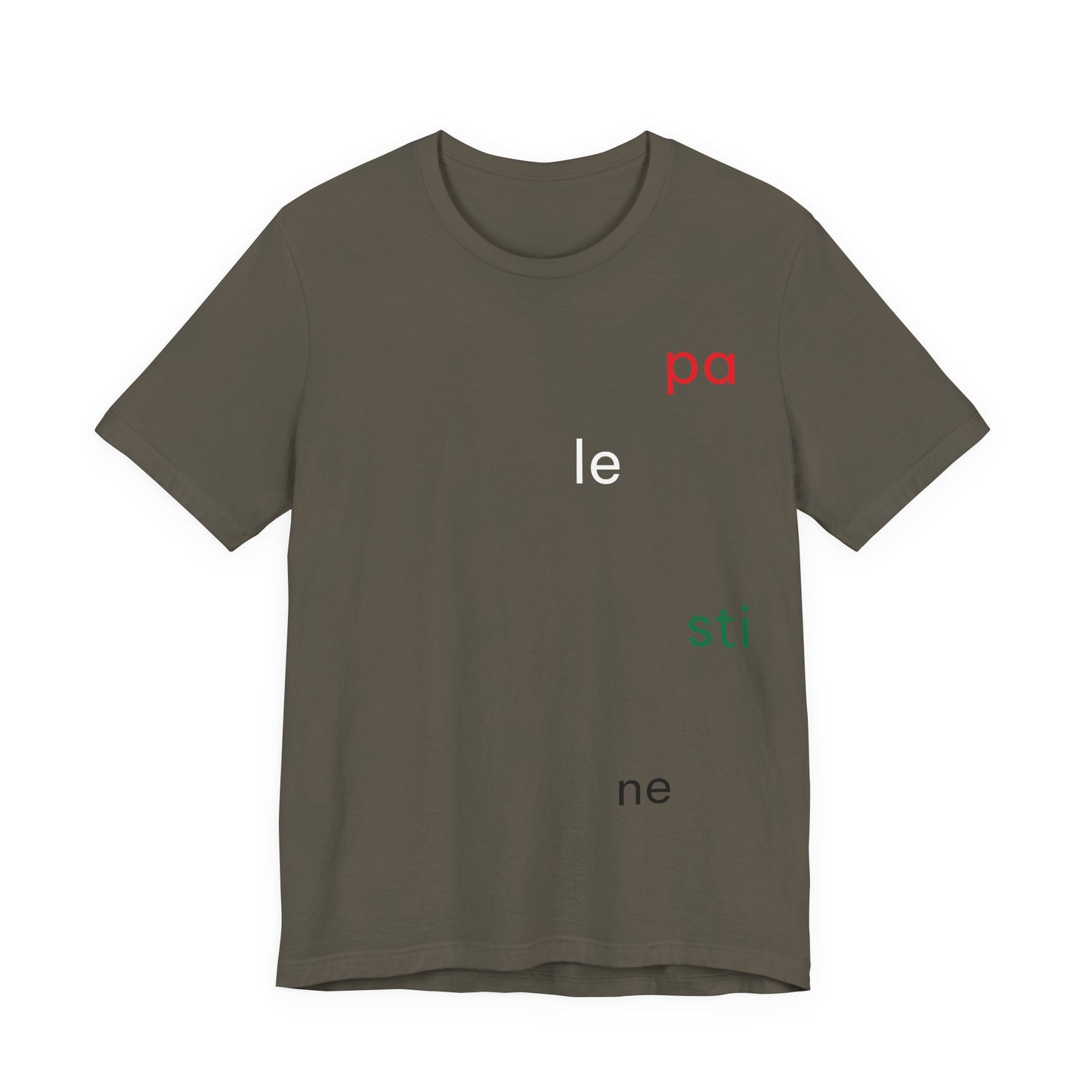 Unisex Palestine Scattered