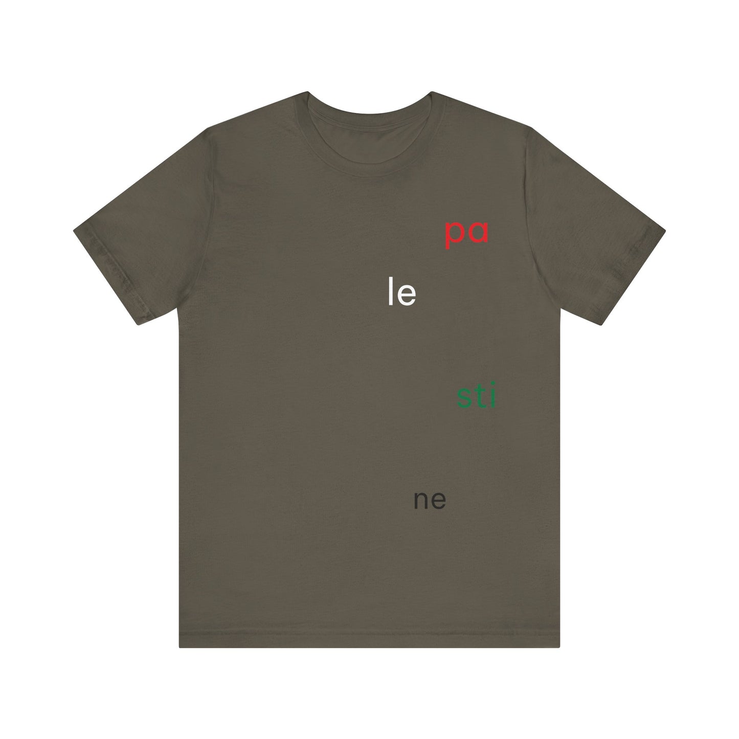 Unisex Palestine Scattered